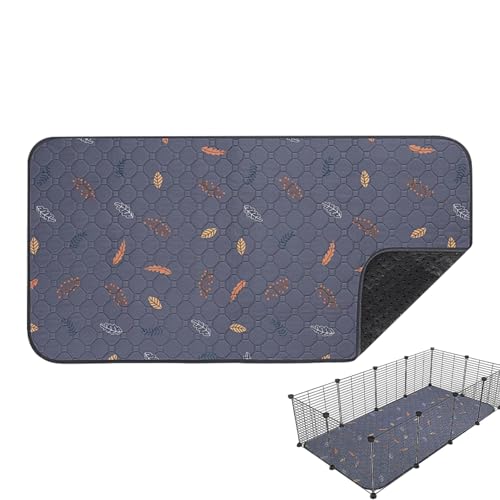 Pee Pads für Hunde - wiederverwendbare Bodenmatte mit wasserdichtem Hintergrund, weiches saugfähiges Trainingsblock für den täglichen Gebrauch | Waschbares Töpfchenblatt für Welpen Hamster Bettwäsche von yztju