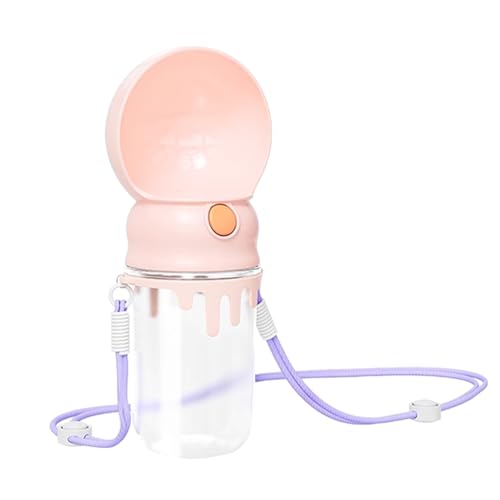 Tragbare Hundewasserflasche - Tierwasserspender im Freien, Leckfisch -Trinkflasche für Haustiere | Handheld -Hundefuttermittel, Katzenhydrat -Behälter für Welpenwanderfahrten, 360 ml tragbarer Fou Tragbare Hundewasserflasche - Tierwasserspender im Freien, Leckfisch -Trinkflasche für Haustiere | Handheld -Hundefuttermittel, Katzenhydrat -Behälter für Welpenwanderfahrten, 360 ml tragbarer Fou von yztju