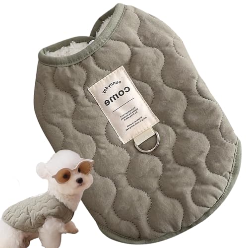Winterjacke für kleine Hunde – Geräte für Haustiere, kalter Mantel | bequeme Schneeweste, weiche Isolationsjacke, integriertes Geschirr für Spaziergänge im Freien, Jou von yztju