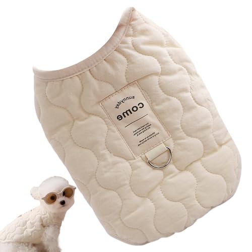Winterjacke für kleine Hunde - Warme Haustiergeräte, Kaltmantel | Bequeme Schneeweste, isolierte Jacke, integriertes Gurtloch für Spaziergänge im Freien von yztju
