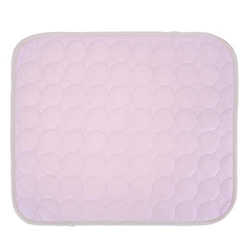 zNLIgHT Verwendung für Sommer Haustier Hund Katze Selbstkühlende Matte Wärme Relief Mesh Bett Schlafkissen Pad - Pink XL von zNLIgHT