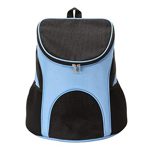 zNLIgHT Verwendung für Tragbare Mode gepolsterte Pet Carrier Rucksack Hund Katze atmungsaktiv Travel Mesh Bag - Blau L von zNLIgHT
