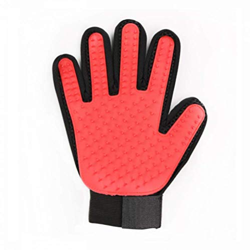 zaizai Handschuhe - Pflegehandschuhe für Haustiere, Handschuhe zum Entfernen von Katzenhaaren, Bürstenkamm und Kämme für Hunde und Hunde, 2 Stück von zaizai