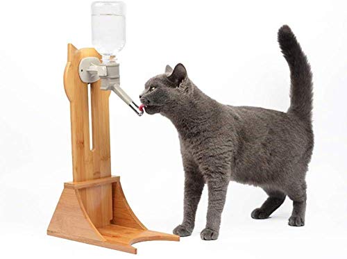 zaizai Pet Hanging Water Bottle Shelf, Ständer für Pet Water Dispenser Hanging Trinkwasser Feeder, Cat Dog Kettle Pet Supplies von zaizai