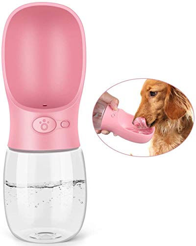 zaizai Wasserflaschen für Hunde, tragbare Wasserflasche für Haustiere, Wasserflasche für Hunde im Freien - 350 ml ABS-Kunststoffkunststoff von zaizai