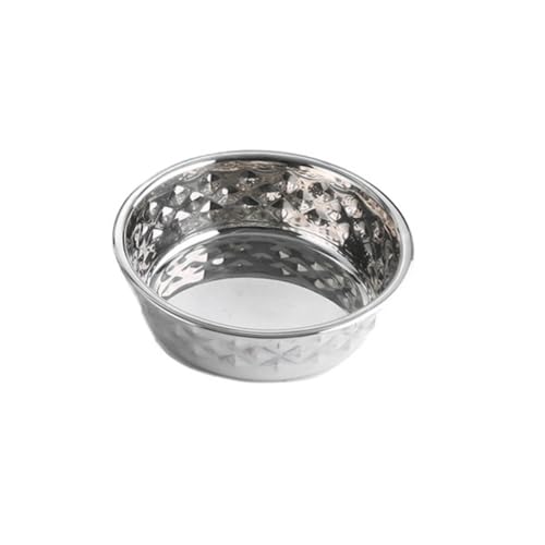 Hammered Edelstahl Katzennäpfe, Metall Futter Wasser Näpfe Hund und Katze Geschirr Verdickte Metall Hundenäpfe für Haustiere Hunde Katzen Hammered Edelstahl Katzennäpfe, Metall Futter Wasser Näpfe Hund und Katze Geschirr Verdickte Metall Hundenäpfe für Haustiere Hunde Katzen von zaoalife