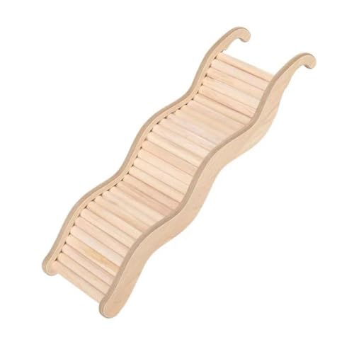 Hamster Kletterleiter Spielzeug Rampe Brücke Holzleiter Brücke für Hamster, Rennmäuse, Mäuse und Kleintiere Hamster Kletterleiter Spielzeug Rampe Brücke Holzleiter Brücke für Hamster, Rennmäuse, Mäuse und Kleintiere von zaoalife