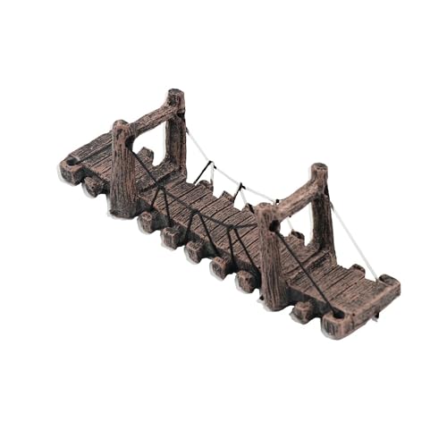 zaoalife Aquarium-Dekoration, Harzbrücke, Aquarium-Ornament, Fischtank-Brücke, Landschaftsdekoration, Garnelen-Versteck Brücke, Tankschildkröte, Kletterplattform zaoalife Aquarium-Dekoration, Harzbrücke, Aquarium-Ornament, Fischtank-Brücke, Landschaftsdekoration, Garnelen-Versteck Brücke, Tankschildkröte, Kletterplattform von zaoalife