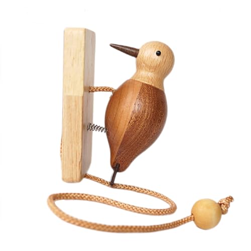 zjhukfmc 9 X 6 cm Türklopfer Aus Holz, Antiker Specht-Türklopfer Für Zäune, Wunderschön Kreative, Specht-Türklingel, Specht Türklopfer Für Mit Klarem Klang Für Teehaus, Café, Restaurant zjhukfmc 9 X 6 cm Türklopfer Aus Holz, Antiker Specht-Türklopfer Für Zäune, Wunderschön Kreative, Specht-Türklingel, Specht Türklopfer Für Mit Klarem Klang Für Teehaus, Café, Restaurant von zjhukfmc