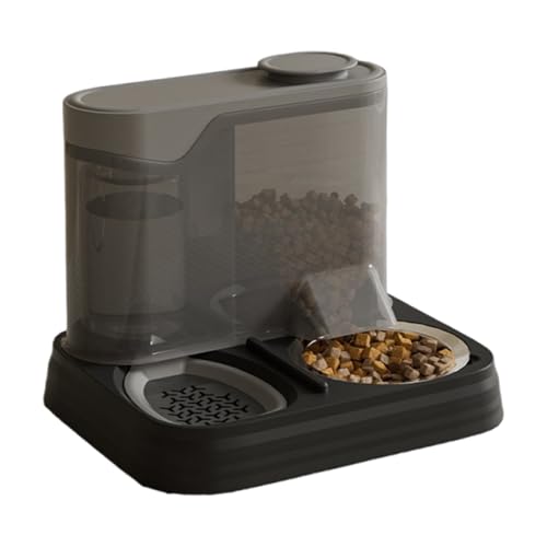zjhukfmc Automatischer Katzenfutterautomat - Katzenfutter- & Wasserspender | Spritzwassergeschützter 2-in-1 Napf Für Reisen, Mehrhundehaltung, Urlaub Und Zu Hause zjhukfmc Automatischer Katzenfutterautomat - Katzenfutter- & Wasserspender | Spritzwassergeschützter 2-in-1 Napf Für Reisen, Mehrhundehaltung, Urlaub Und Zu Hause von zjhukfmc