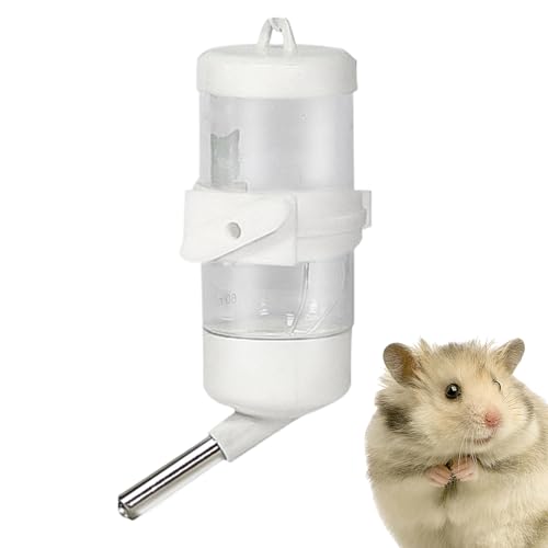 zjhukfmc Hamsterflasche | Igel Wasserspender | Kein Tropfen Feeder Kleine Haustiere Käfig Zubehör für Zwerghamster Rennmäuse Frettchen Igel von zjhukfmc