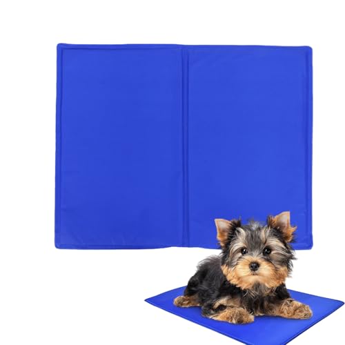 zjhukfmc Haustiereismatte, Hundekühlungsdecke - Gelkühldecke Kissen,Eiskallerbett, Schlafkissen, leicht waschbar zjhukfmc Haustiereismatte, Hundekühlungsdecke - Gelkühldecke Kissen,Eiskallerbett, Schlafkissen, leicht waschbar von zjhukfmc