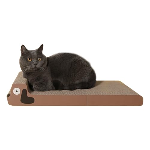zjhukfmc Kratzunterlage für Katzen, aus Karton, Hunde-Design, faltbar, Möbelschutz, Liege für Wohnung, Wohnzimmer, Schlafzimmer, Garten, Terrasse zjhukfmc Kratzunterlage für Katzen, aus Karton, Hunde-Design, faltbar, Möbelschutz, Liege für Wohnung, Wohnzimmer, Schlafzimmer, Garten, Terrasse von zjhukfmc