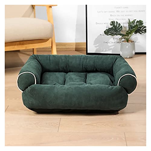 zlw-shop Haustierbett, Hundesofa, Schlafsack, Hundehütte, Katze, Welpen, Schlafsofa, Haustierhaus, Winter, warme Betten, Kissen für kleine Hunde, Haustierkissen (Farbe: Grün, Größe: L 60 x 50 cm) zlw-shop Haustierbett, Hundesofa, Schlafsack, Hundehütte, Katze, Welpen, Schlafsofa, Haustierhaus, Winter, warme Betten, Kissen für kleine Hunde, Haustierkissen (Farbe: Grün, Größe: L 60 x 50 cm) von zlw-shop