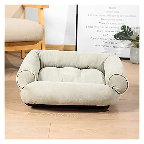zlw-shop Haustierbett, Hundesofa, Schlafsack, Hundehütte, Katze, Welpen, Schlafsofa, Haustierhaus, Winter, warme Betten, Kissen für kleine Hunde, Haustierkissen (Farbe: Hellgrün, Größe: XL 65 x 55 cm) zlw-shop Haustierbett, Hundesofa, Schlafsack, Hundehütte, Katze, Welpen, Schlafsofa, Haustierhaus, Winter, warme Betten, Kissen für kleine Hunde, Haustierkissen (Farbe: Hellgrün, Größe: XL 65 x 55 cm) von zlw-shop