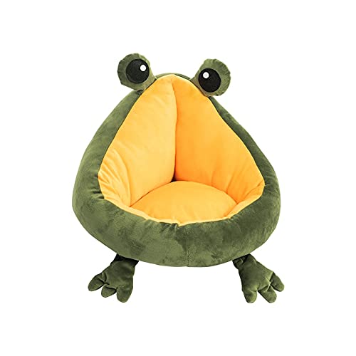 zlw-shop Haustierbett Haustier Katze Hundebett Haus für Katzen Indoor Warm Frosch Kleine Hunde Schlafmatte Kätzchen Zwinger Betten Niedliches Nest Weiches Zubehör Haustierkissen (Farbe: Grün, Größe: M zlw-shop Haustierbett Haustier Katze Hundebett Haus für Katzen Indoor Warm Frosch Kleine Hunde Schlafmatte Kätzchen Zwinger Betten Niedliches Nest Weiches Zubehör Haustierkissen (Farbe: Grün, Größe: M von zlw-shop