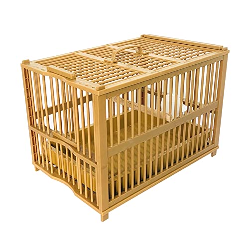zlw-shop Vogelkäfig Bambus Vogelkäfig Badekäfig Leicht zu Reinigen Tragbare Voliere Vogelbedarf Geeignet Für Kleine Vogelflugkäfig zlw-shop Vogelkäfig Bambus Vogelkäfig Badekäfig Leicht zu Reinigen Tragbare Voliere Vogelbedarf Geeignet Für Kleine Vogelflugkäfig von zlw-shop