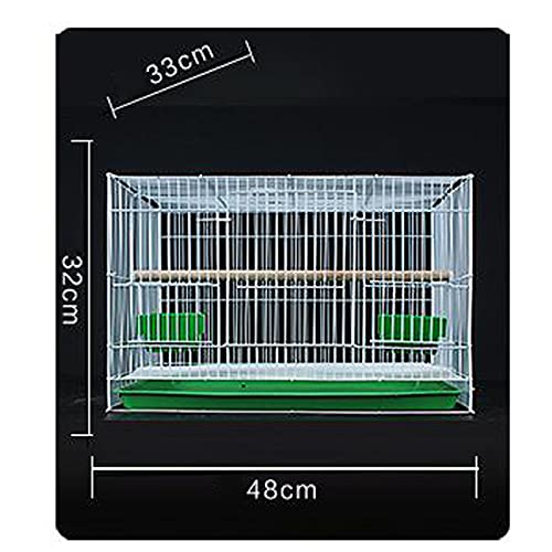 zlw-shop Vogelkäfig Vogelkäfig Taubenkäfig Tiger Papagei Wen Vogel Myna Weißaugen-Larke Vogelkäfig Großer übergroßer Heimflugkäfig (Größe : C) von zlw-shop