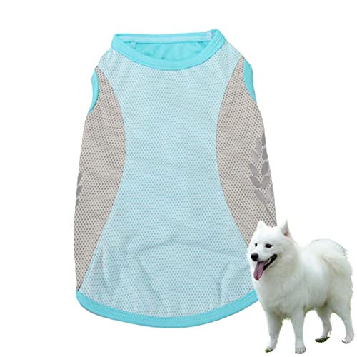 Hunde-Kühlhemd | Kühljacke für Hunde - Kühlmantel für Haustiere, verstellbare Träger, funktioniert mit Geschirre & Halsbändern, wärmereflektierend von EELHOE