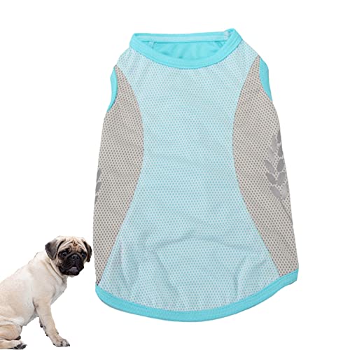 Znet-au Hunde-Kühlhemd – leichte Hunde-Kühljacke für Hunde, atmungsaktive Kleidung für Welpen, Katzen, kleine, mittelgroße und große Hunde von EELHOE