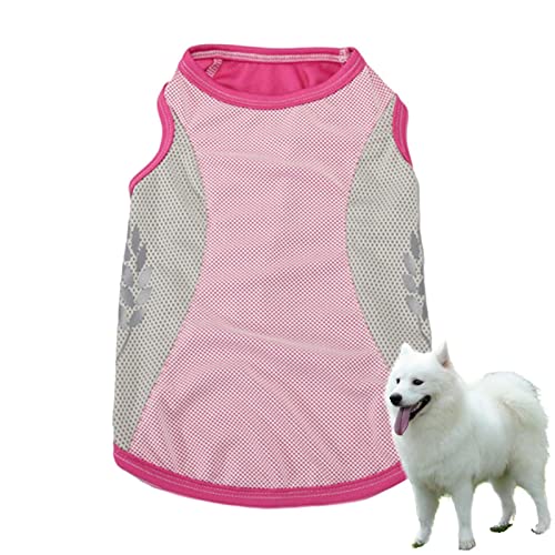 Znet-au Hunde-Kühlweste, reflektierender Kühlmantel für Haustiere – Sommer-Kühljacke für kleine, mittelgroße und große Hunde von EELHOE