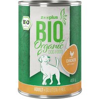 zooplus Bio Einzeldose 1 x 400 g - Bio-Huhn mit Bio-Karotte von zooplus Bio