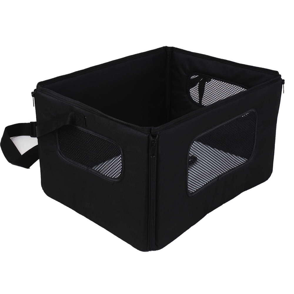 Autositz für Hunde bis 19 kg - B 47,5 x T 38 x H 27,5 cm von zooplus Exclusive
