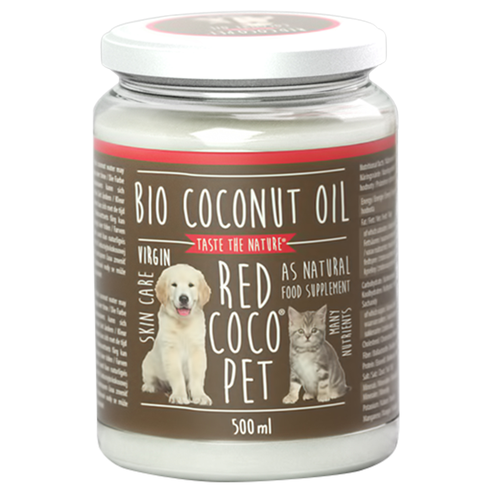 BIO Virgin Coconut Oil Kokosöl für Tiere - 500 ml von Red Coco Pet