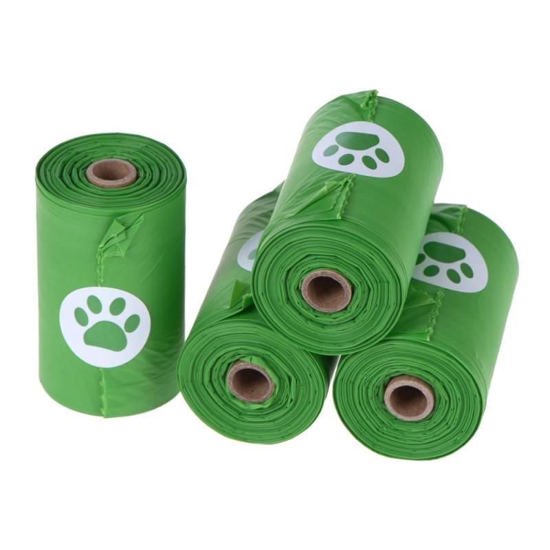 Biologisch abbaubare Hundekotbeutel - 4 Rollen à 15 Beutel (60 Beutel) von zooplus Exclusive