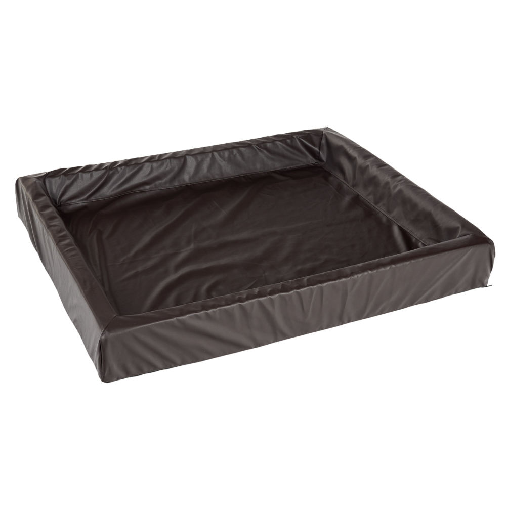 Das hygienische Hundebett Tabak - L 100 x B 80 x H 15 cm von zooplus Exclusive