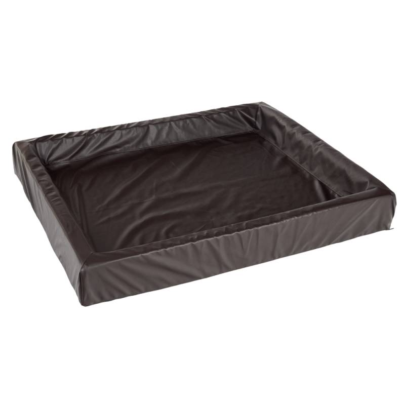 Das hygienische Hundebett Tabak - L 120 x B 100 x H 15 cm von zooplus Exclusive