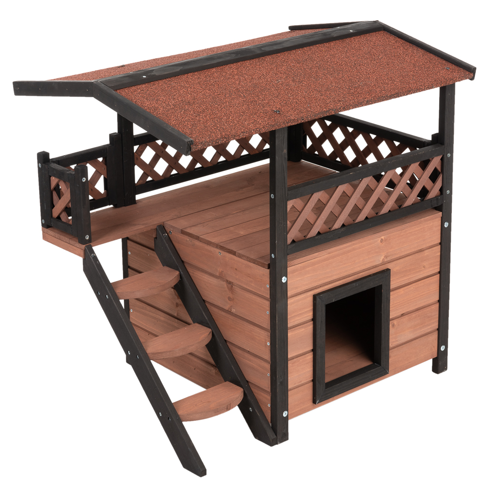 Haus Maisonette - L 77 x B 56,4 x H 72,4 cm Haus Maisonette - L 77 x B 56,4 x H 72,4 cm von zooplus Exclusive