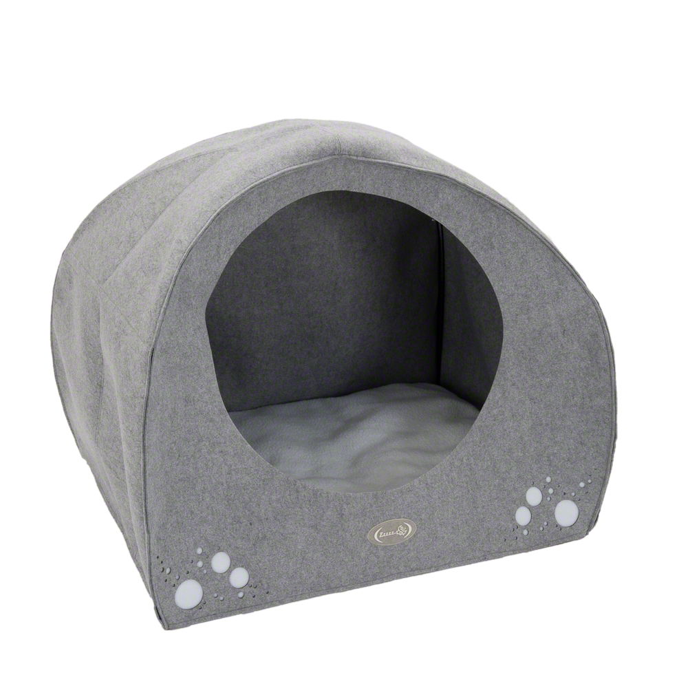 Hunde-Wigwam aus Filz - L 71 x B 54 x H 57 cm Hunde-Wigwam aus Filz - L 71 x B 54 x H 57 cm von zooplus Exclusive