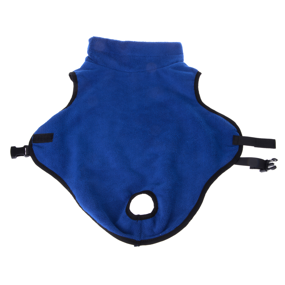 Hundebademantel Mikrofaser - M: ca. 59 cm Rückenlänge von zooplus Exclusive