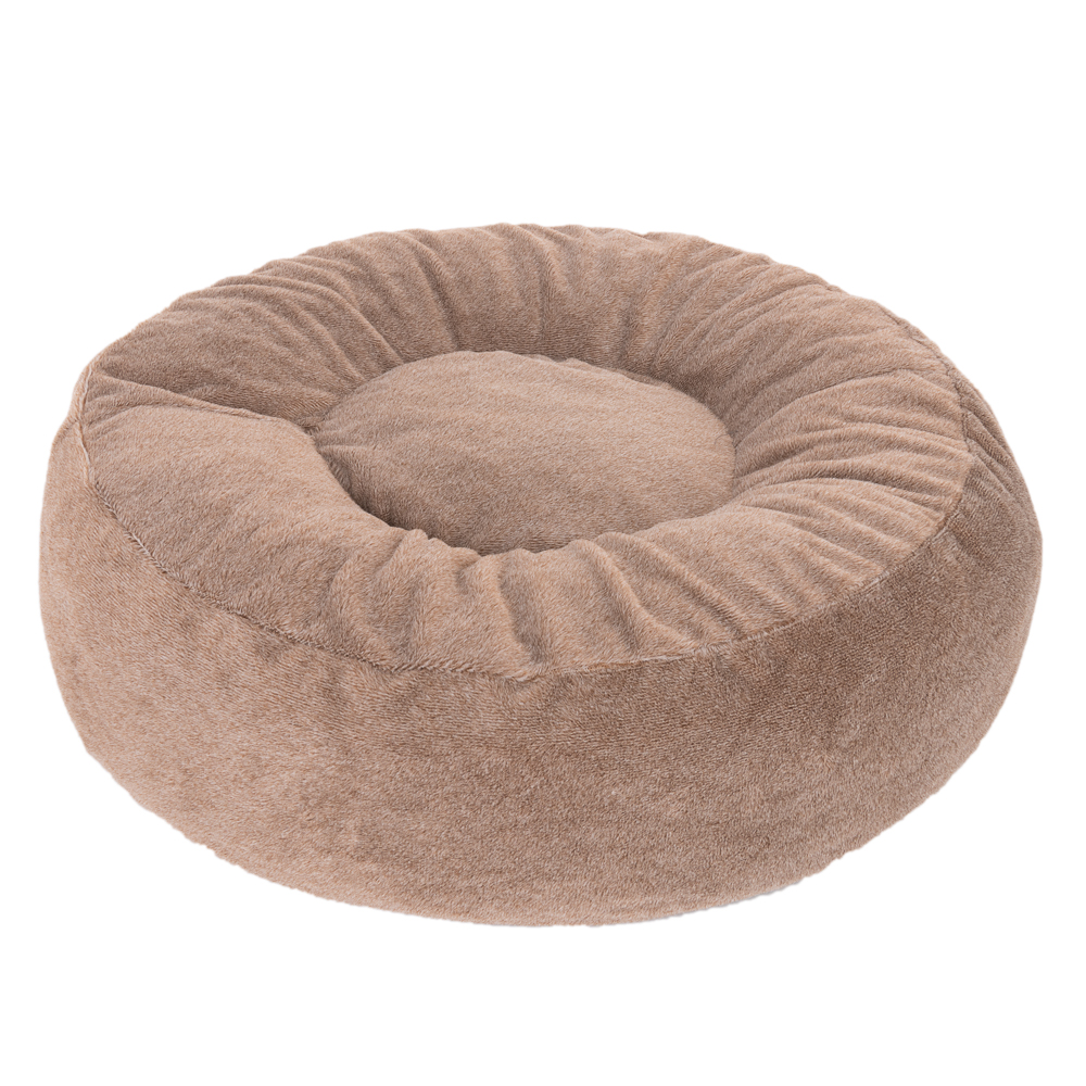 Hundebett Flocke - Ersatzbezug Ø 125 cm, braun von zooplus Exclusive