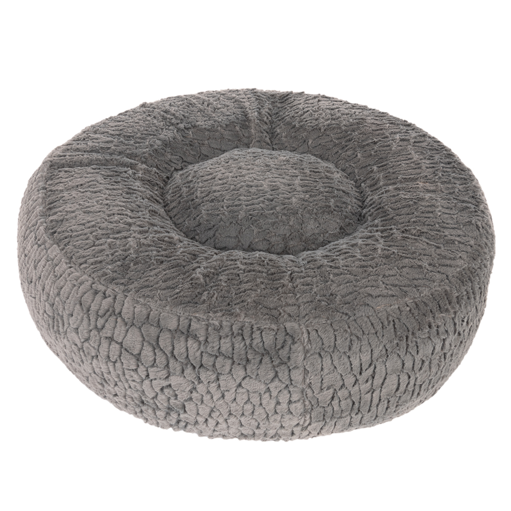 Hundebett Flocke - Ersatzbezug Ø 65 cm, grau von zooplus Exclusive