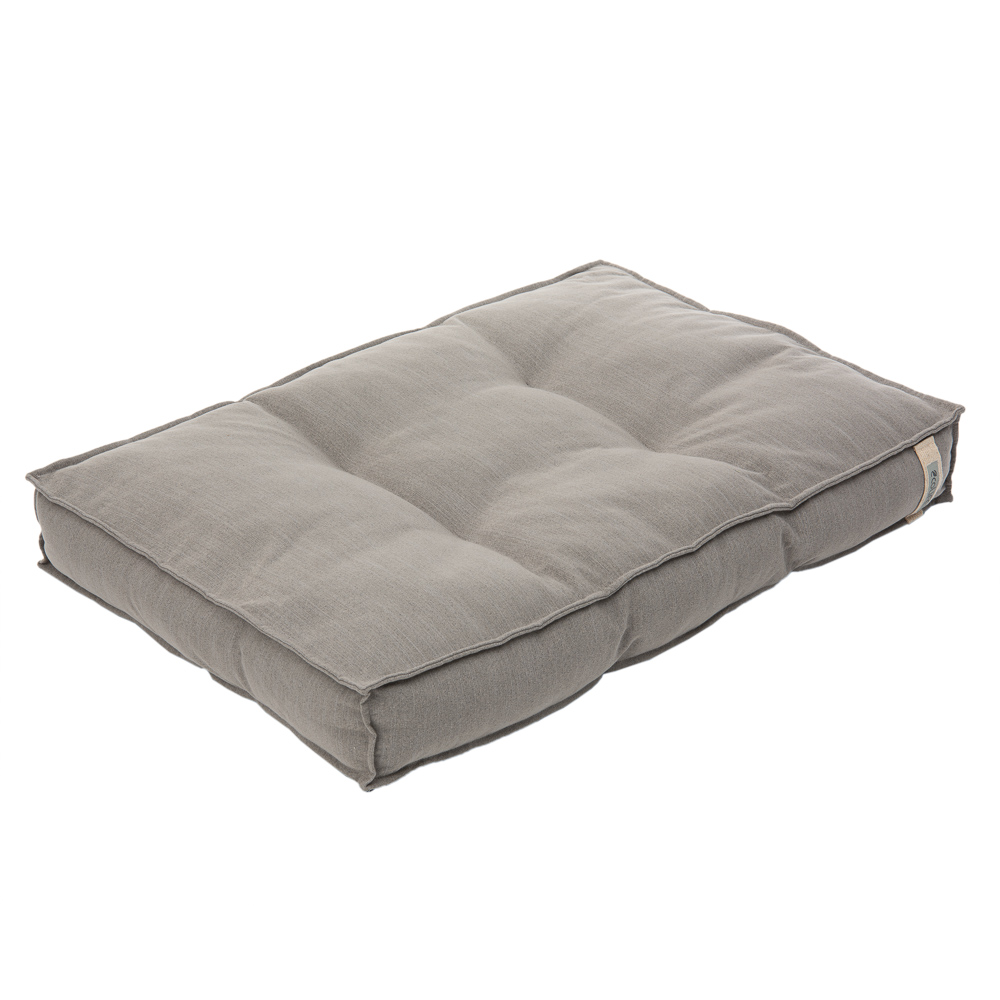 Hundebett Hamilton ecoLIFE Grau - L 90 x B 62 x H 12 cm von zooplus Exclusive