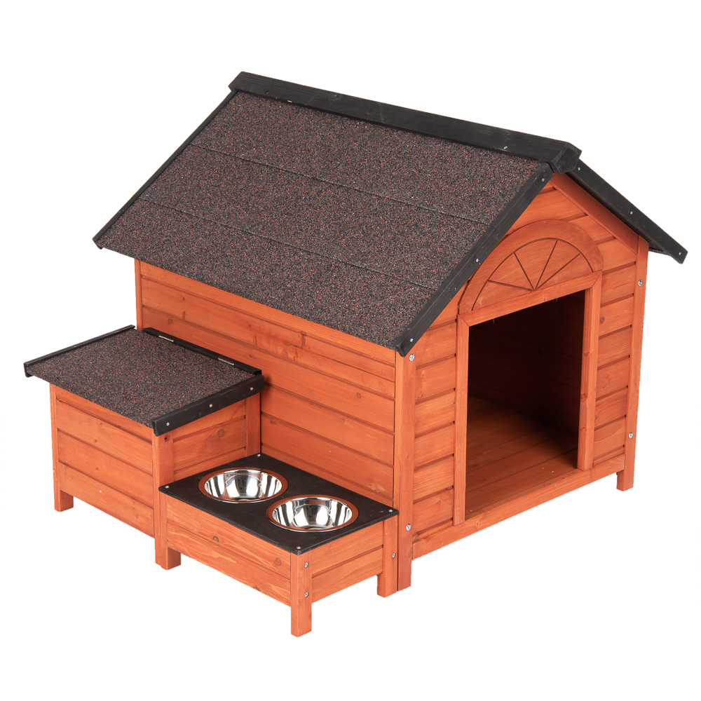 Hundehütte Jackson - B 105 x T 91 x H 80,8 cm Hundehütte Jackson - B 105 x T 91 x H 80,8 cm von zooplus Exclusive