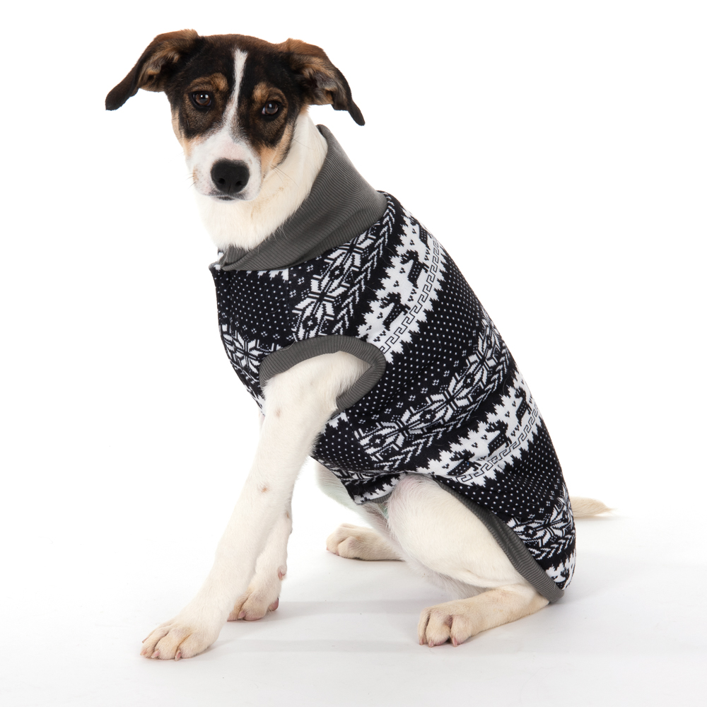 Hundepullover mit Norwegermuster - ca. 45 cm Rückenlänge (Größe XXL) von zooplus Exclusive
