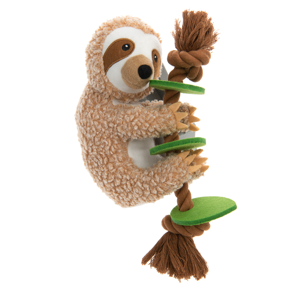 Hundespielzeug Faultier - L 22 x B 18 x H 7,5 cm Hundespielzeug Faultier - L 22 x B 18 x H 7,5 cm von zooplus Exclusive