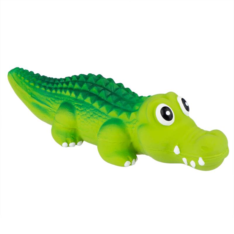 Hundespielzeug Latex Crocodylus - ca. L 20 x B 6 x H 5 cm von zooplus Exclusive