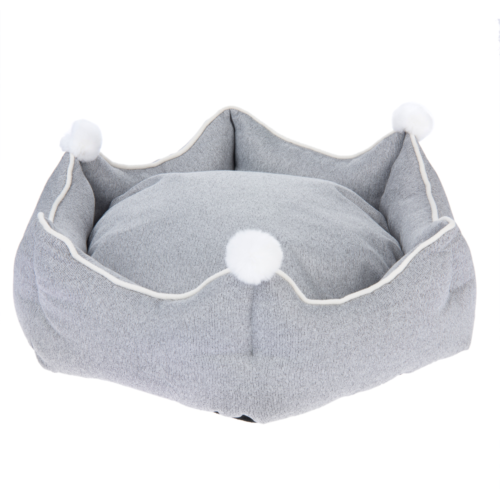 Bett Crown - ca. L 60 x B 60 x H 20 cm Bett Crown - ca. L 60 x B 60 x H 20 cm von zooplus Exclusive