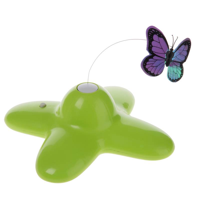 Katzenspielzeug Kombi-Paket: Schmetterling - Funny Butterfly - Funny Butterfly + 4 Ersatzschmetterlinge von zooplus Exclusive