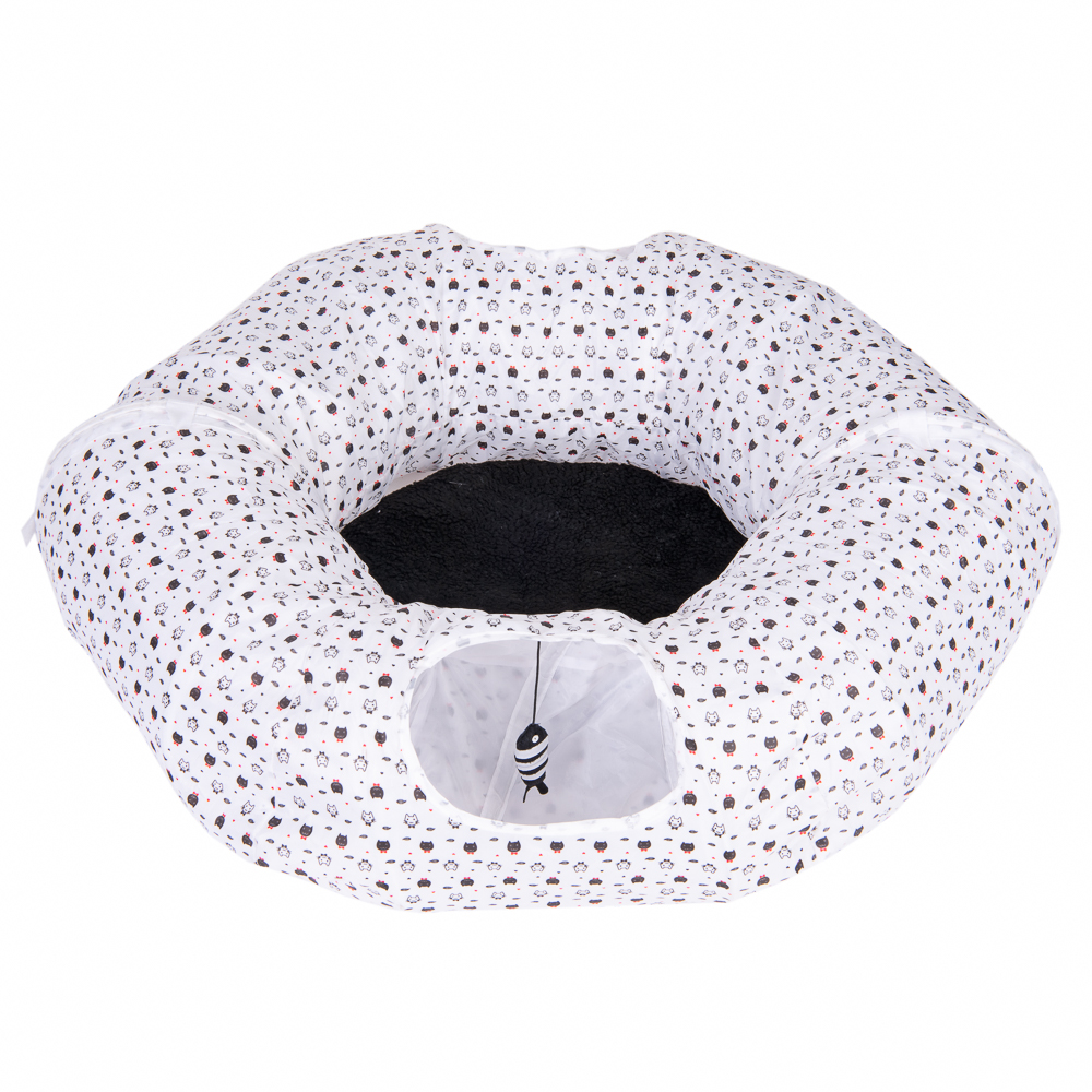 Katzentunnel Donut - Ø 85 x H 25  cm von zooplus Exclusive