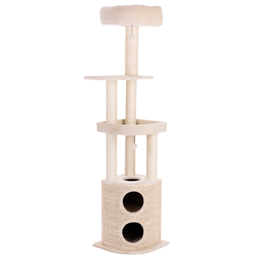 Kratzbaum Ecke Catherine - creme von zooplus Exclusive