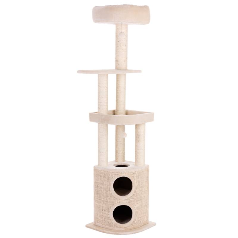 Kratzbaum Ecke Catherine - creme von zooplus Exclusive