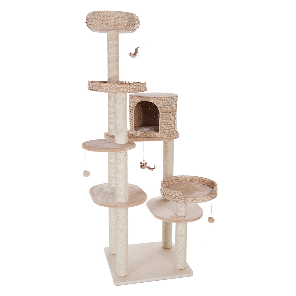 Kratzbaum Natural Home IV - beige Kratzbaum Natural Home IV - beige von zooplus Exclusive