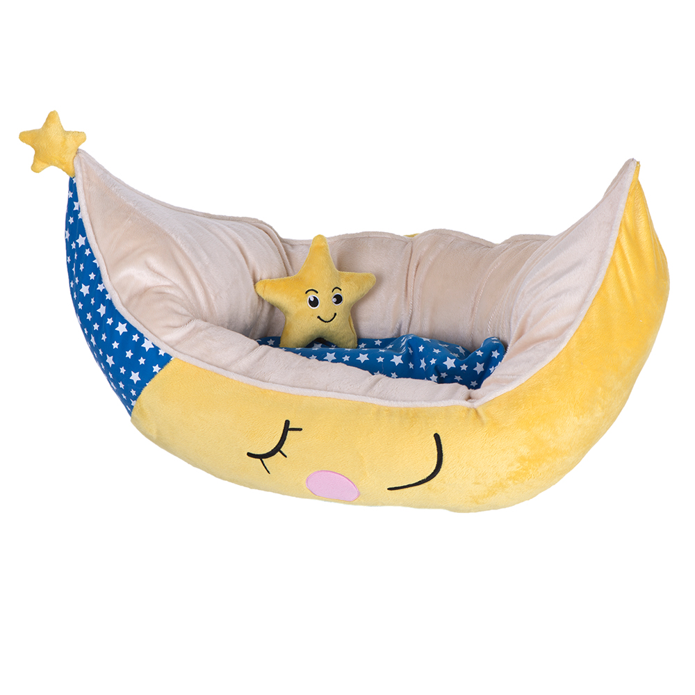 Kuschelbett Mond - L 70 x B 45 x H 30 cm Kuschelbett Mond - L 70 x B 45 x H 30 cm von zooplus Exclusive