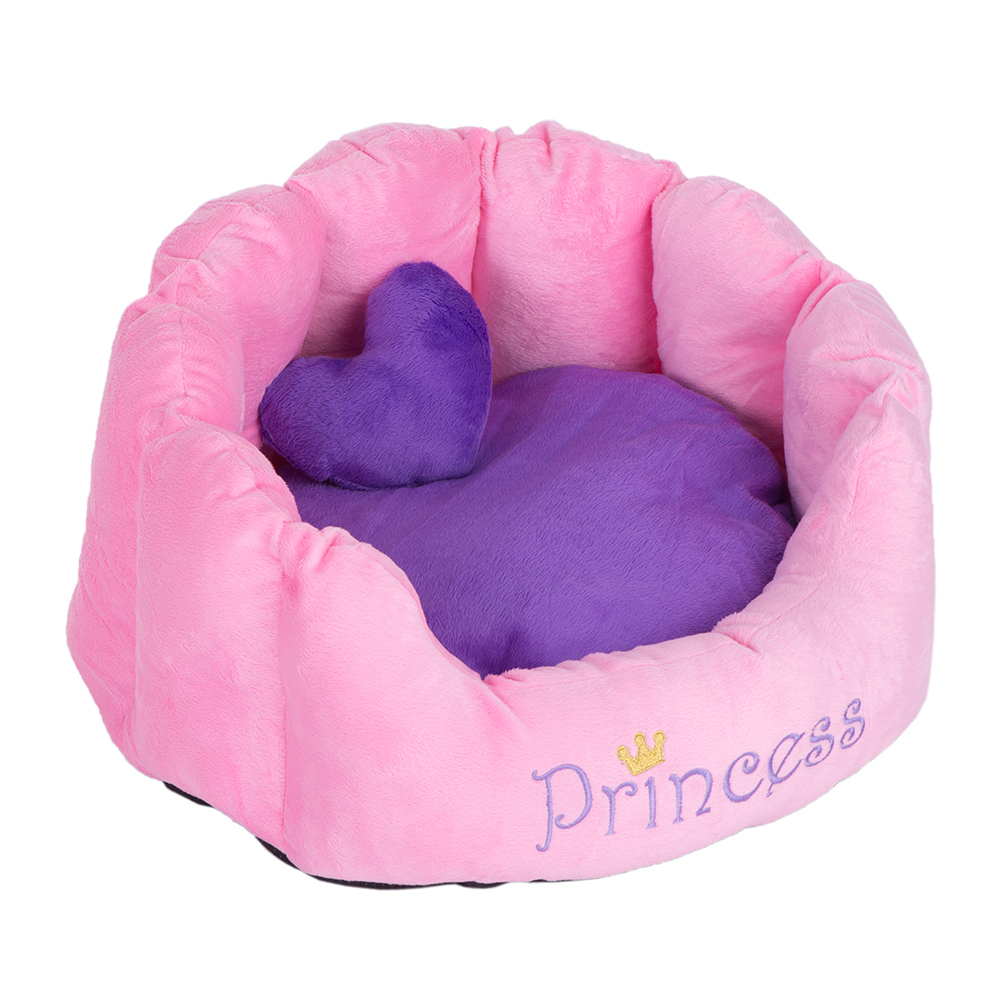 Kuschelbett Princess - L 45 x B 40 x H 30 cm von zooplus Exclusive