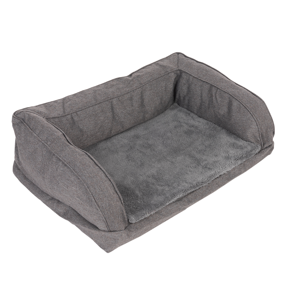 Orthopädisches Hundesofa grau - Ersatzbezug, dunkelgrau, Gr. M Orthopädisches Hundesofa grau - Ersatzbezug, dunkelgrau, Gr. M von zooplus Exclusive